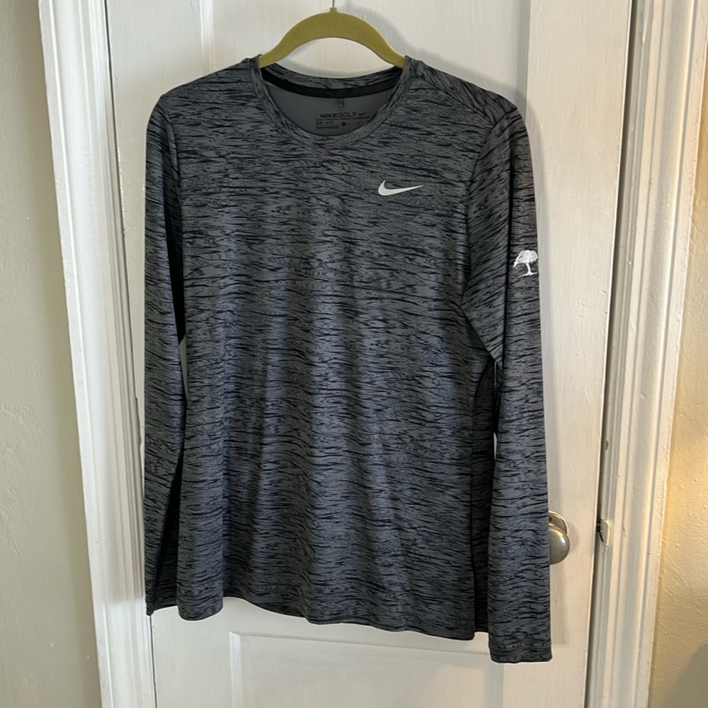 Nike Golf Long Sleeve Dri-Fit Shirt Sz L